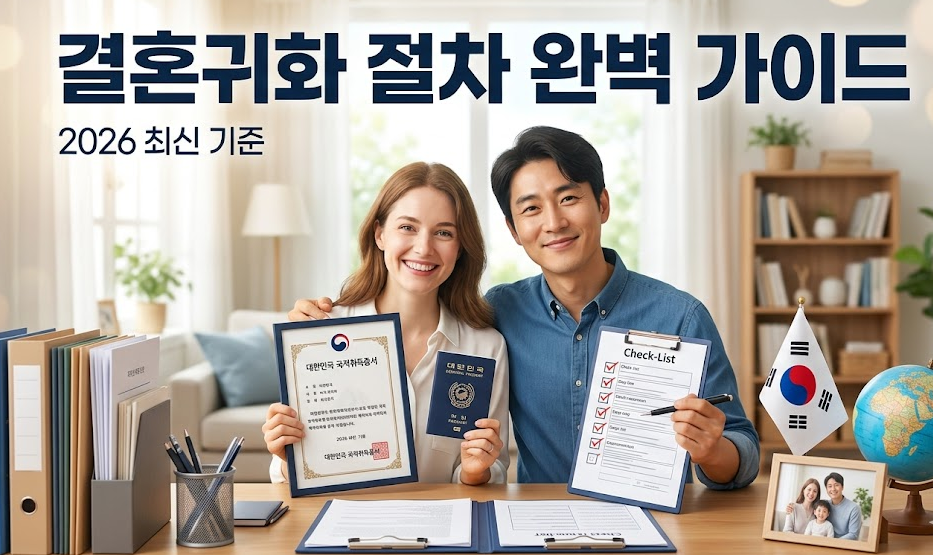 결혼귀화 절차 완벽 가이드