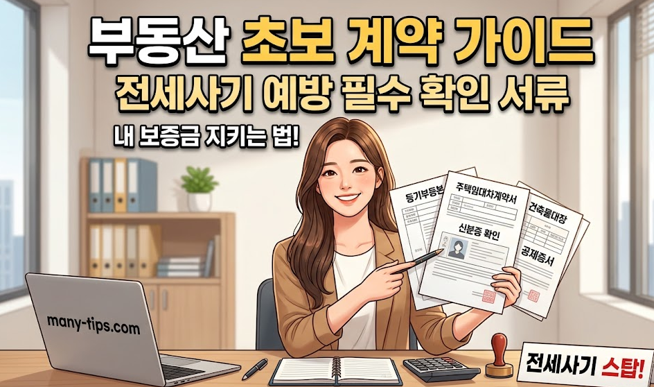 [2026] 부동산 초보 계약 가이드: 전세사기 완벽 예방 필수 수칙