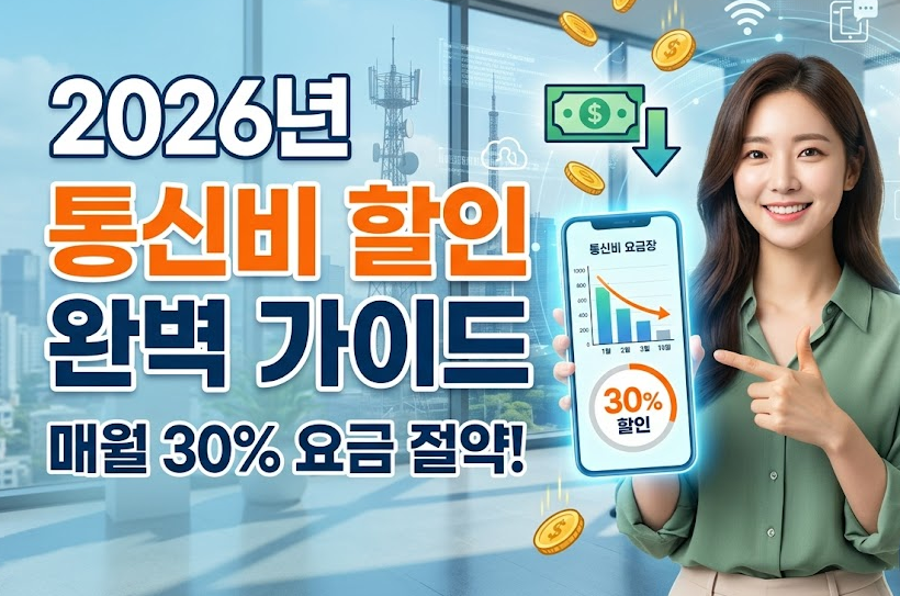 2026년 통신비 할인 완벽 가이드