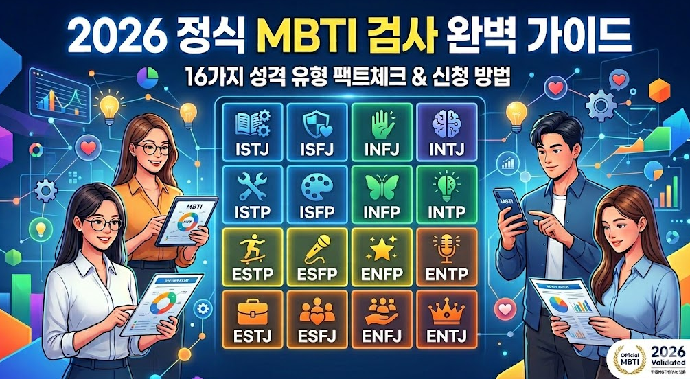 2026 정식 MBTI 검사 완벽 가이드