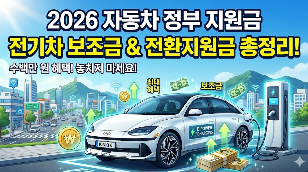자동차 정부 지원금 완벽 가이드