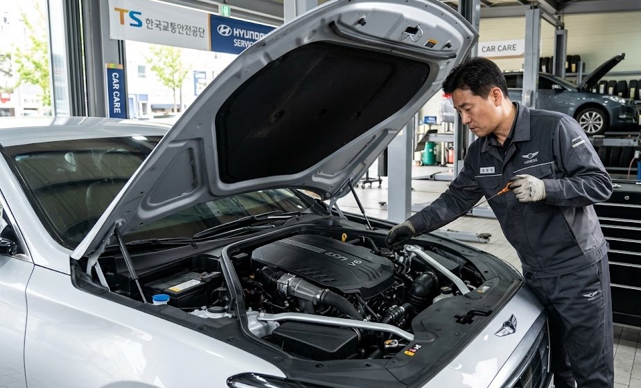내 차 수명 2배 늘리는 필수 차량 관리법 엔진 점검 이미지